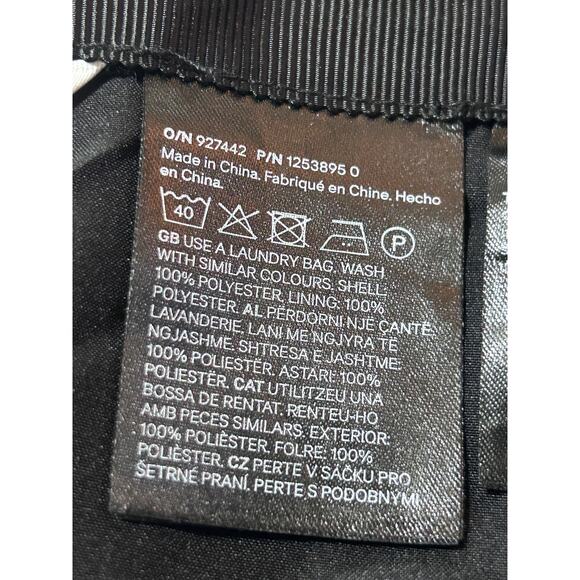 H&M Edition Blk Voluminous Skirt 2 Maxi Asymmetric Hem Sheer Chiffon Low Waist - Picture 8 of 9